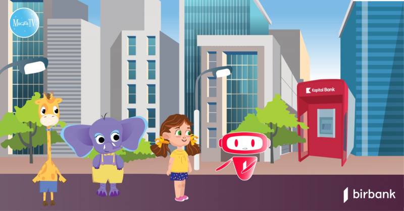 Kapital Bank-ın dəstəyi ilə uşaqlar üçün cizgi filmi hazırlandı
