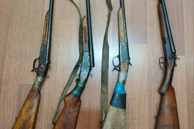 Zərdab sakinlərindən ov tüfəngləri götürüldü