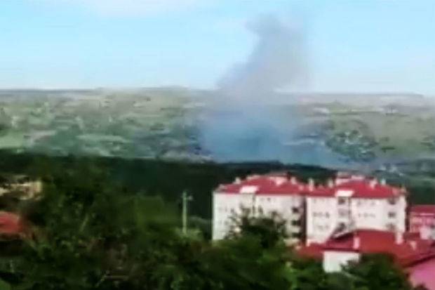 Ankarada raket zavodunda partlayış - Ölənlər var