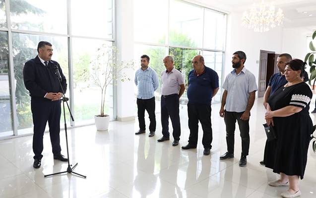 \"Açıq mikrofon\" Samuxda - FOTOLAR