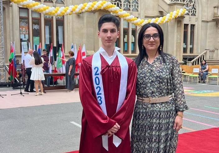 Raquf Orucovun oğlu məzun oldu - FOTOLAR