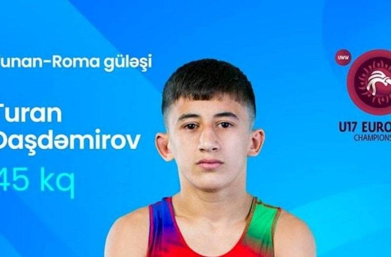 Güləşçimiz Avropa çempionu oldu
