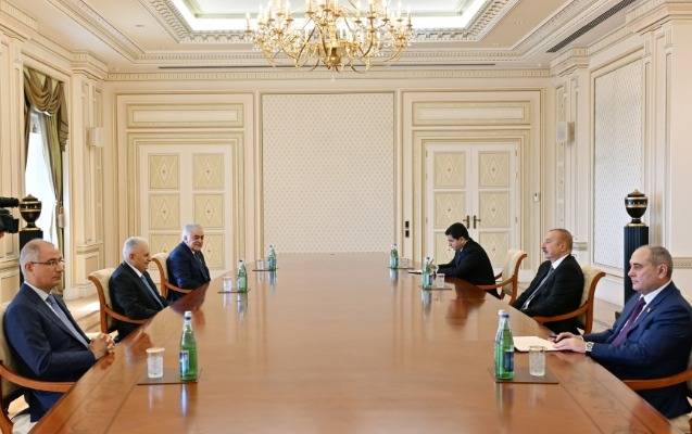 İlham Əliyev Binəli Yıldırımı qəbul etdi - Yenilənib