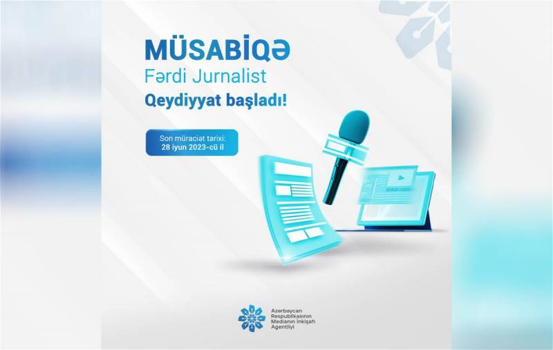 Medianın İnkişafı Agentliyi fərdi jurnalist müsabiqəsi elan etdi 