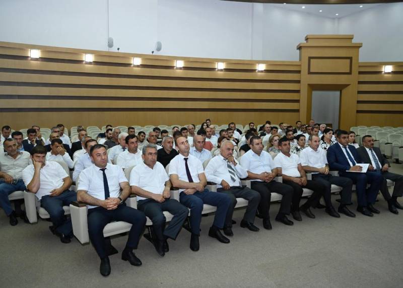 “Azərişiq” ASC-nin nümayəndələri Zaqatalada sahibkarlarla görüşdü - FOTOLAR