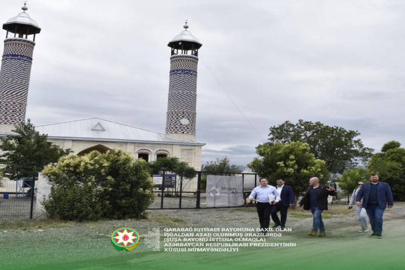 Çex deputatlar Ağdama səfər edib