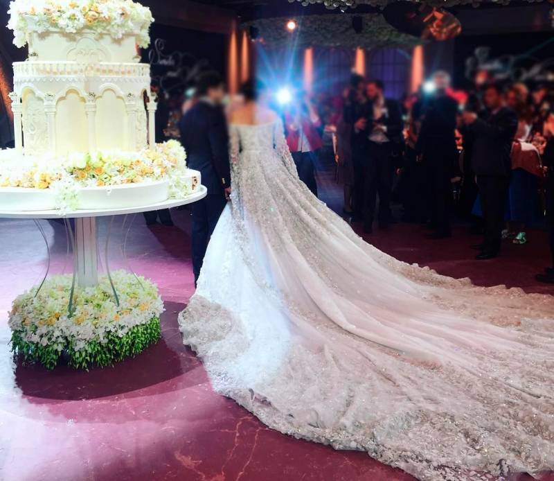 Azərbaycanda varlıların toyundakı NƏHƏNG TORTLARIN QİYMƏTİ ŞOKA SALDI - VİDEO