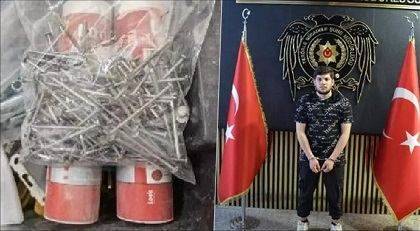İstanbulda terror akti planlaşdıran əcnəbi saxlanıldı
