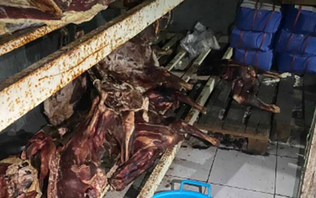 Bu şadlıq sarayında yararsız məhsullar aşkarlandı - FOTO