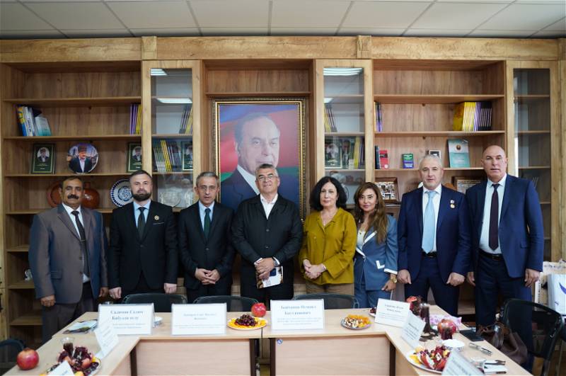 Çeçenistan Dövlət Pedaqoji Universitetində Azərbaycan mədəniyyəti mərkəzi açıldı - FOTOLAR