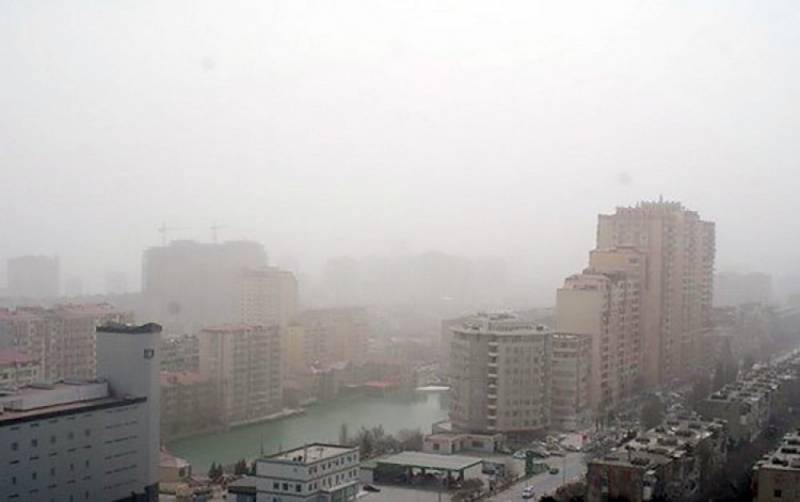 ETSN havadakı tozun miqdarı ilə bağlı açıqlama yaydı