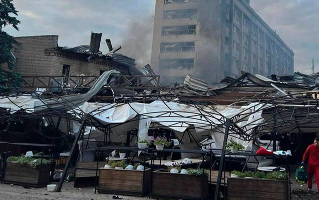Rusiya Ukraynaya raket zərbəsi endirib - Ölənlər var