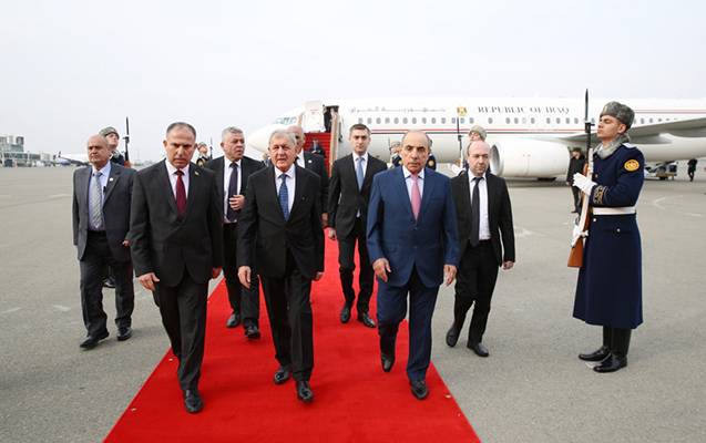 İraq Prezidenti Azərbaycanda - FOTO