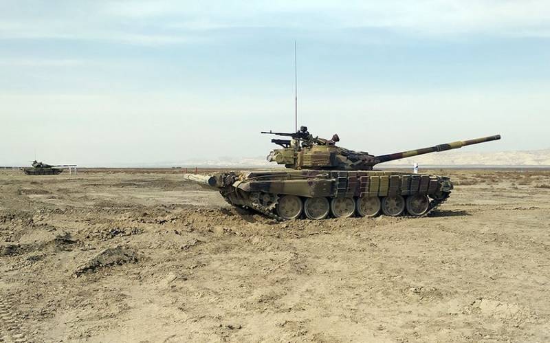 Azərbaycan Ordusunun tank bölmələrinin döyüş hazırlığı yoxlanıldı - FOTO/VİDEO