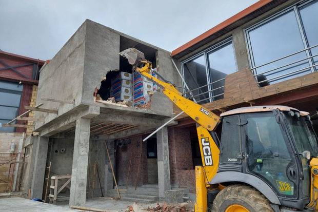 Daha bir neçə qanunsuz tikintilərin qarşısını alıb - VİDEO