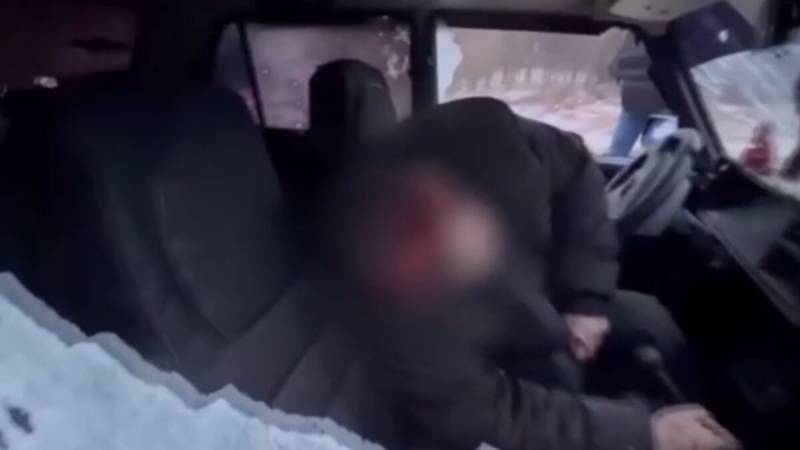 Rusiya kəşfiyyatı Bryansk vilayətində baş verən hücumun videosunu paylaşdı - VİDEO