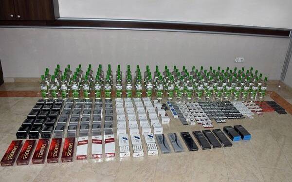 Naxçıvanda aksizi olmayan siqaret və içkilər aşkarlandı