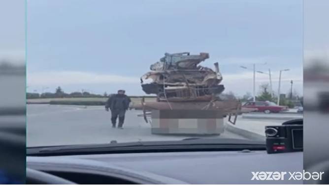 Bu sürücü adam öldürmək üçün yola çıxıb? - VİDEO