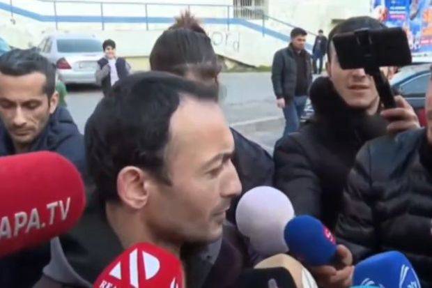 Bugünkü atışmada  güllələnən şəxsin qardaşı danışdı - VİDEO