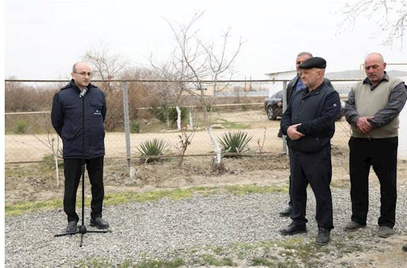 Sahibkarlarla növbəti görüş Salyan rayonunda keçirildi - FOTOLAR