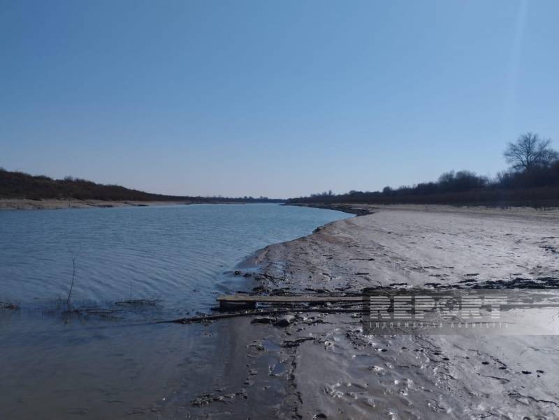 Kürdə suyun səviyyəsi artıb, lakin vəziyyət kritik olaraq qalır - FOTO