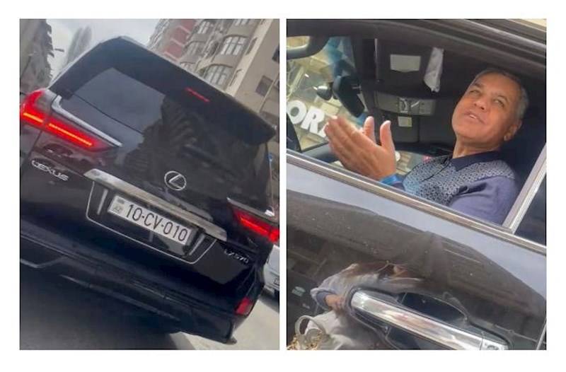 Bakıda bahalı nömrəli maşında evli xanımlara sataşan \"manyak\" peyda olub - BİABIRÇI GÖRÜNTÜLƏR