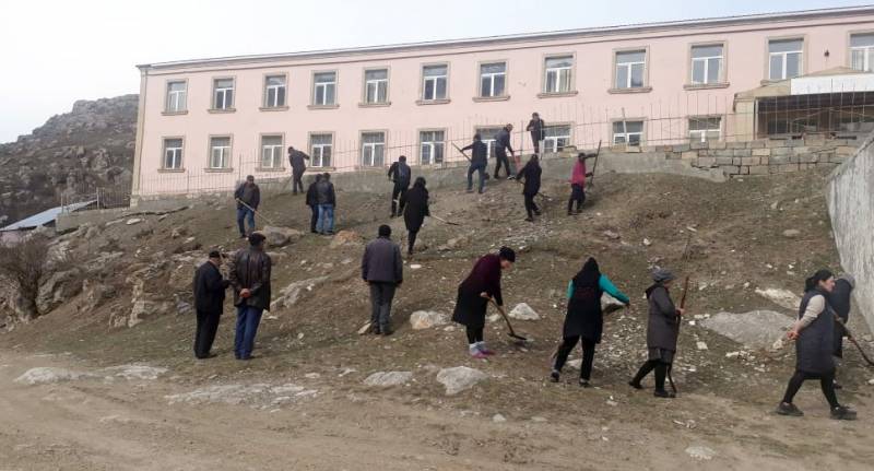 Daşkəsəndə “Heydər Əliyev İli” çərçivəsində iməcilik keçirilidi - FOTOLAR