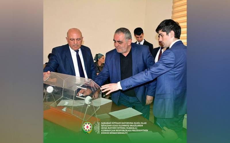 Talış kəndinə köçəcək sakinlərlə püşkatma keçirilib - FOTO