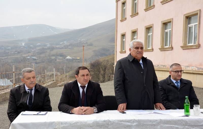 Əhəd Abıyev Əmirvar kəndində səyyar qəbul keçirdi - FOTOLAR