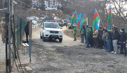 Sülhməramlılar aksiya ərazisindən maneəsiz keçdi