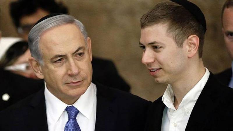 Netanyahunun oğlu İsraildəki etirazlarla bağlı bu ölkəni ittiham etdi