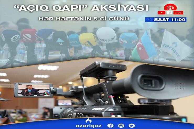 \"Azəriqaz\"ın media ilə görüşü bu tarixdə OLACAQ