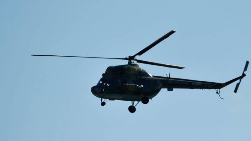 Rusiyada \"Mi2\" helikopteri radarlardan itdi
