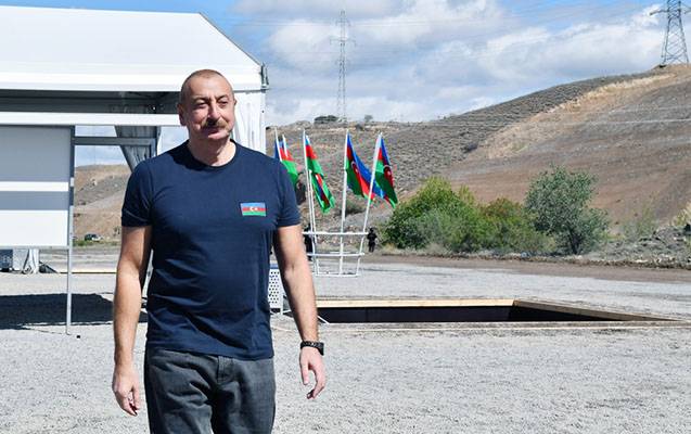 Prezident Laçın və Qubadlıya GETDİ - YENİLƏNDİ (FOTOLAR)