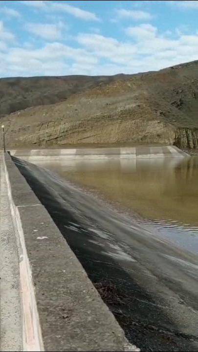 Pirsaat anbarı 5 ildən sonra ilk dəfə su ilə doldu - FOTO