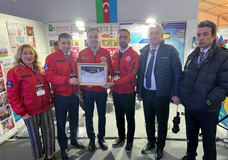 Əqli Mülkiyyət Agentliyinin nümayəndəsi Türkiyədə sərgidə iştirak edib - FOTOLAR