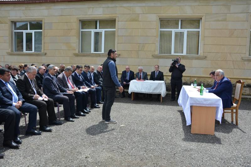 Əhəd Abıyev Daşkəsən qəsəbəsində səyyar qəbul keçirdi  - FOTOLAR