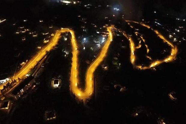 Laçının yolları gecələr işıq saçır - FOTOLAR