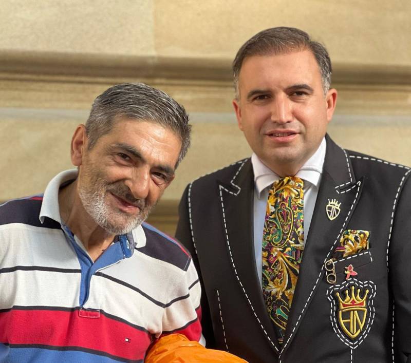 Hacı Nuran Siyavuş Aslanın oğlu haqqında: \"Bir müddət əvvəl görüşdük...\" - FOTO