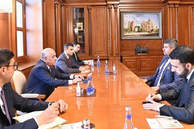 Əli Əsədov Dünya Minifutbol Federasiyasının prezidenti ilə GÖRÜŞDÜ