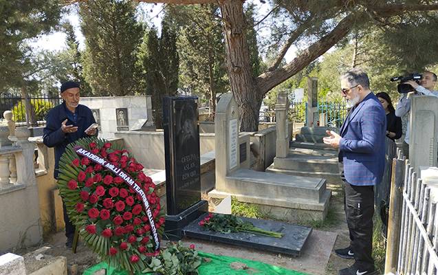 Siyavuş Aslanın oğlu dəfn edildi - FOTOLAR