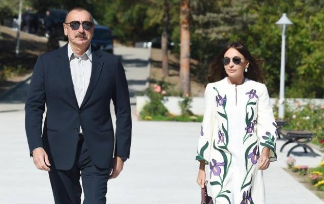 Prezidentlə xanımı Şuşaya GETDİ
