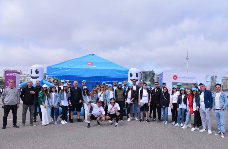“Azərlotereya” növbəti dəfə “Bakı Marafonu”nda tərəfdaş oldu
