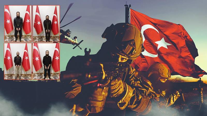 Suriyada MİT əməliyyatı: 4 terrorçu tutuldu