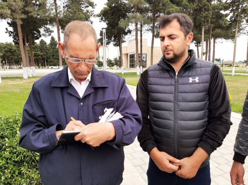 \"Açıq mikrofon\" aksiyasında Neftçala sakinlərinin müraciətləri dinlənildi - FOTOLAR