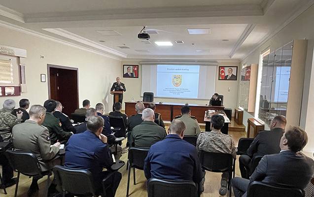 Müdafiə Nazirliyi brifinq keçirdi - VİDEO