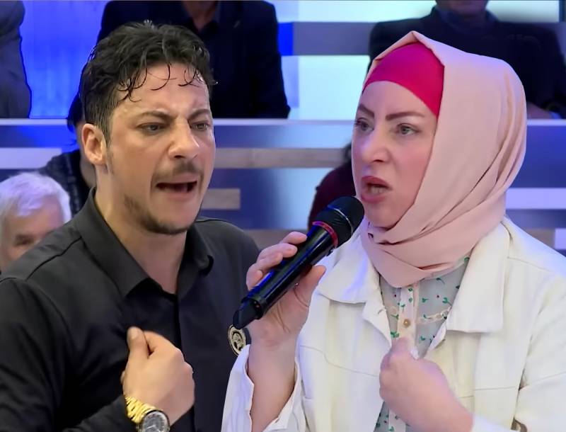 Ərəb azərbaycanlı arvadı ilə efirdə boşanmağa görə dalaşdı: Gecə klubunda özünə qız tapıb - VİDEO