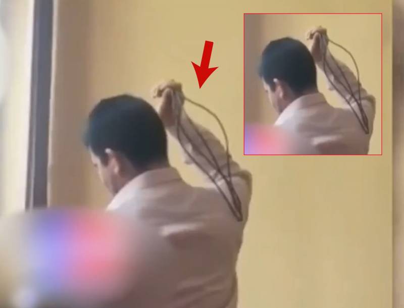 Müəllim şagirdlərini QAMÇILADI - Azərbaycanda ŞOK (VİDEO)