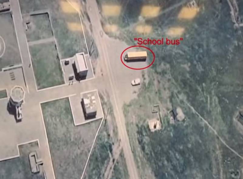 Erməni quldur dəstələri Xocalıdakı poliqona məktəbli avtobusunda daşınırlar - VİDEO