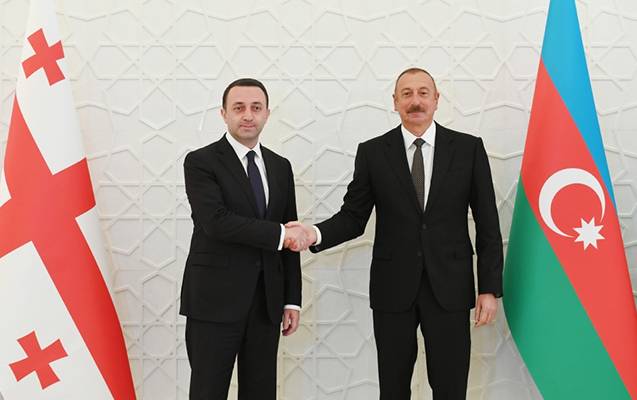 Qaribaşvilidən İlham Əliyevə təbrik məktubu